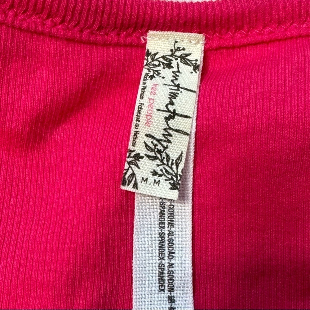 FREE PEOPLE
Byron Ribbed Flutter-Sleeve Bodysuit - Picture 6 of 6